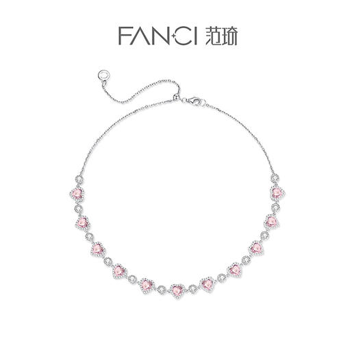 【明星同款】Fanci范琦【怦然心动系列】恋语项链女轻奢小众夏季颈链礼物 商品图0