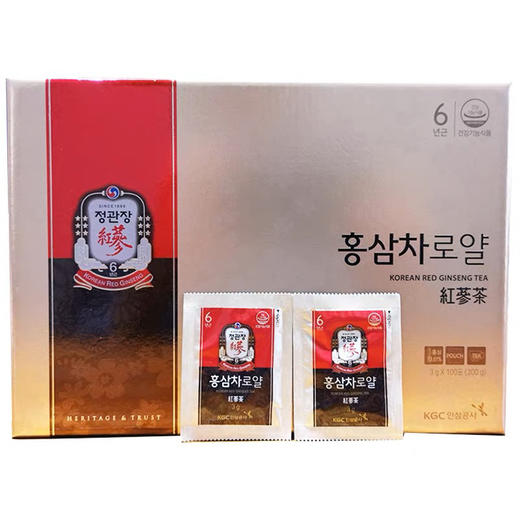 韩国正官庄红参茶100包礼盒 商品图6