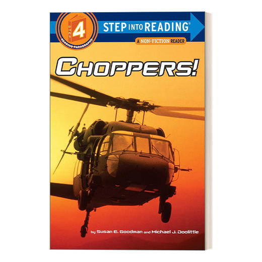 英文原版 Step into Reading 4 - Choppers 直升机 英文版 进口英语原版书籍 商品图0