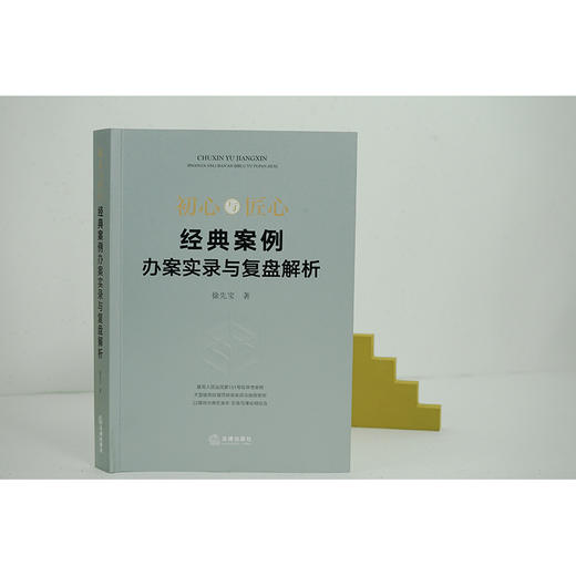 初心与匠心：经典案例办案实录与复盘解析 徐先宝著 商品图3