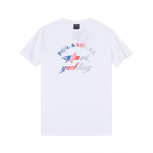 鲨鱼 三色鲨鱼纯棉 圆领短袖T恤 PSS132 商品图0