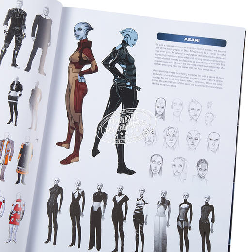 【中商原版】质量效应三部曲 设定集 扩展版  The Art of the Mass Effect Trilogy Expanded Edition Bioware 英文原版 商品图3