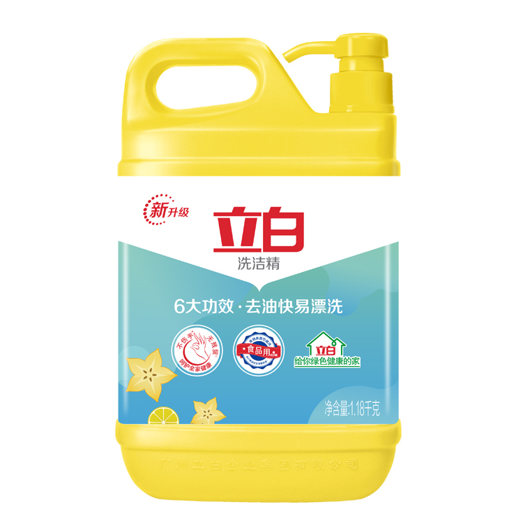 立白新一代洗洁精1.18kg*2桶