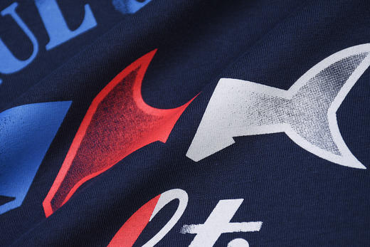 鲨鱼 三色鲨鱼纯棉 圆领短袖T恤 PSS132 商品图7