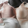 聚拢超明显！SINMIRE缎面内衣鎏光小胸聚拢蕾丝时光文胸收副乳防下垂法式内衣 商品缩略图1