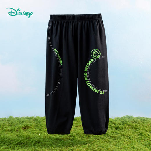 迪士尼童装男童防蚊裤夏季轻薄透气长裤巴斯光年运动休闲束脚裤子 商品图6