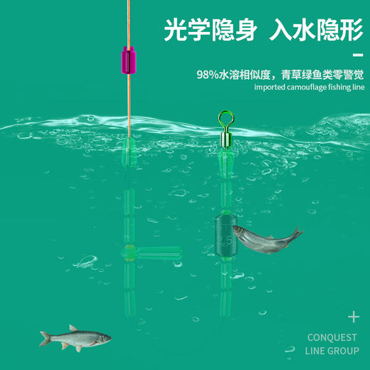 「9.9元包邮！数款可选」米卡诺征霸线组成品主线组绑好鱼线线组套装全套钓鱼手绑垂钓用品 商品图2