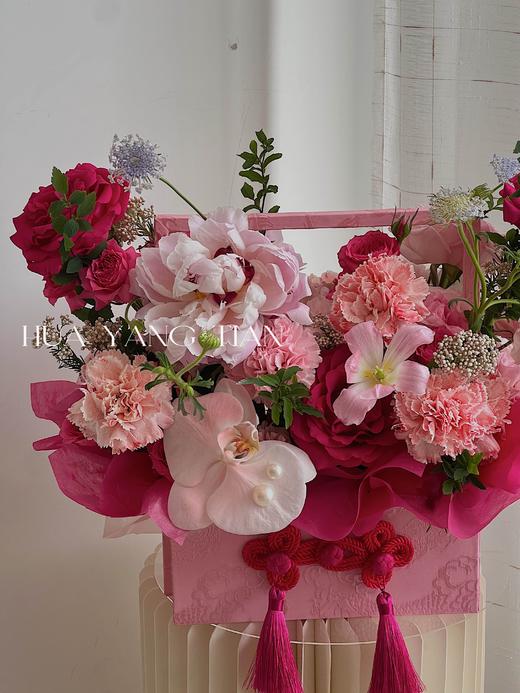 粉面桃花 · 国风花盒 商品图4