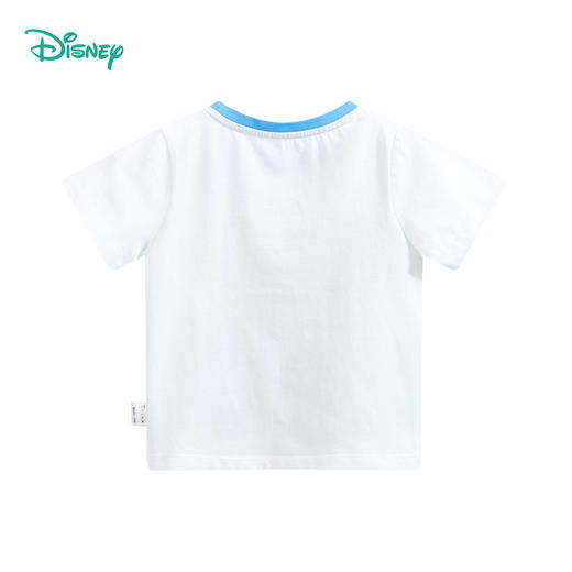 迪士尼童装男童纯棉短袖T恤中小童宝宝夏季米奇汽车卡通上衣232S1796 商品图3
