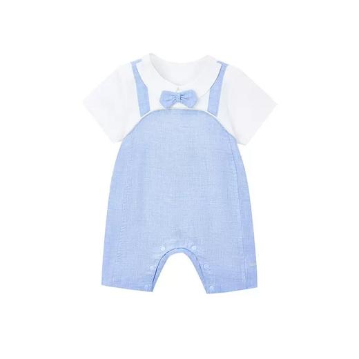 英氏-童衣类（夏）G3英梭短蛤浅牛仔蓝66CM 商品图4