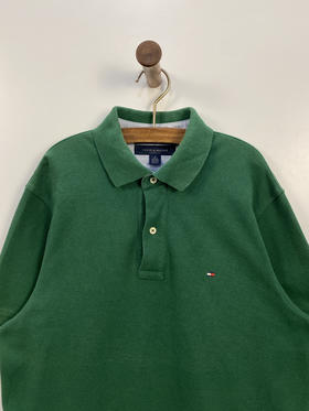 90年代 Vintage Tommy Hilfiger 香港制 短袖POLO衫 _SPL(M)