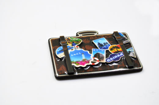 海南三亚旅行箱冰箱贴-琼 商品图1