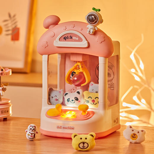 灵鼠宝太空抓娃娃机  儿童抓娃娃机夹公仔机网红小型家用迷你娃娃机男孩女孩玩具 商品图11