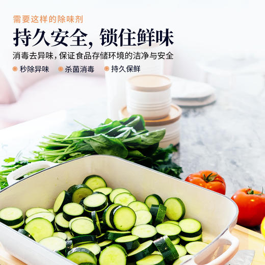 花卉诗 冰箱除味剂清洁剂家用专用除臭去除异味清洗神器 商品图1