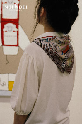 眼里的色彩在身上绽放