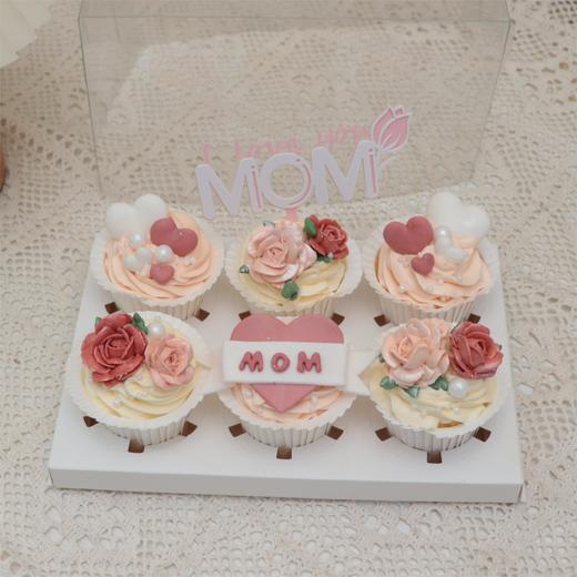 母亲节纸杯蛋糕六个（限定区域免费配送） 商品图0
