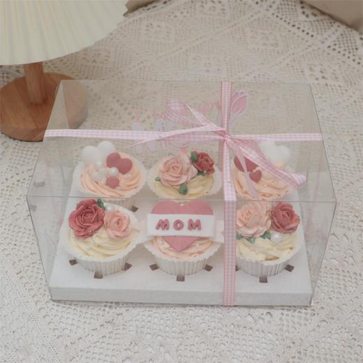 母亲节纸杯蛋糕六个（限定区域免费配送） 商品图1