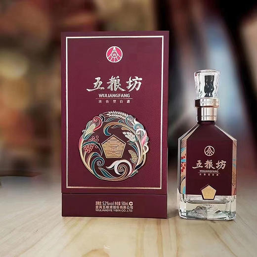 五粮坊酒·紫越52度浓香型白酒500ml*1瓶 商品图3