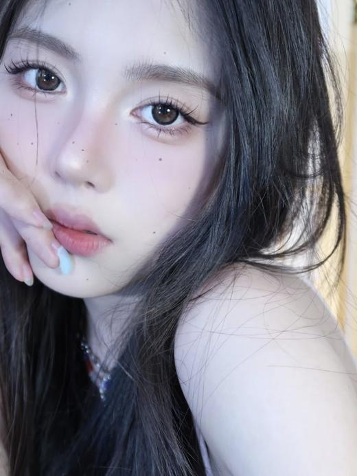 月抛lillilly Y22 白金茶 棕 14.5mm  非离子 商品图6