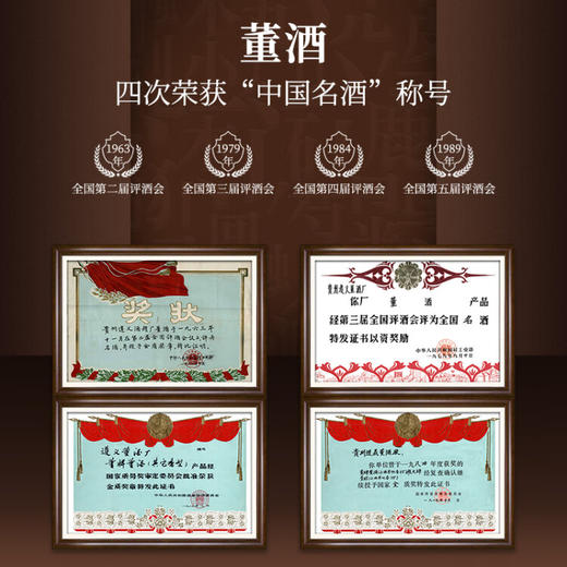 【仅供集采】董酒密藏D6 50度兼香型白酒500ML*6瓶 箱装 商品图3