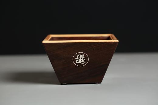 SDCC0073-1°日进斗金 大红酸枝米斗型食碟 商品图2