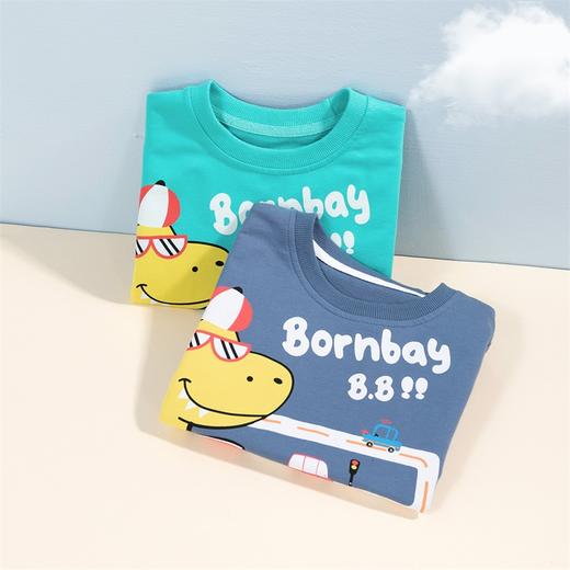 贝贝怡童装圆领套头卫衣卡通洋气新款长袖上衣中大童新款卫衣 商品图7