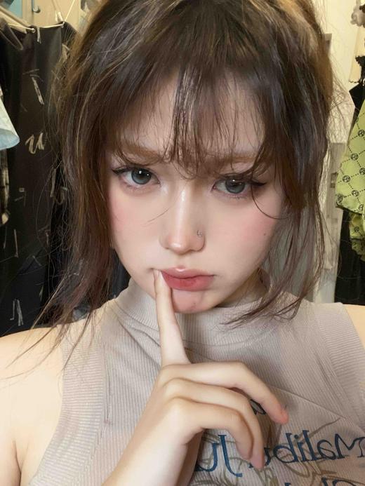 【日抛】小海星 Bollycon  中直径14.2 着色直径13.2  (同品牌多盒更划算，选款色板在详情页内）基弧8.7 蓝色金粉美瞳 商品图2