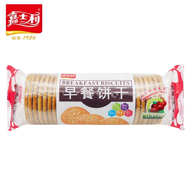 嘉士利早餐饼干养生红枣167g（6901180906080）