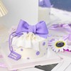 烤爱·翻糖紫色蝴蝶结·生日蛋糕系列·多口味可选·女神聚会生日节日【仅限深圳同城配送】 商品缩略图0