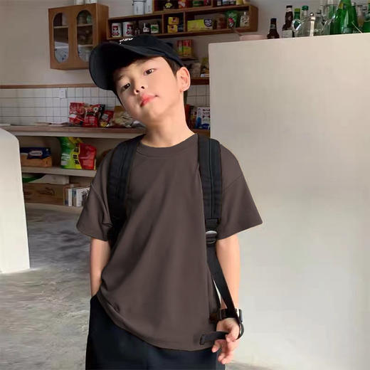 【49.9/2件】男女纯棉夏季半袖上衣 中大童短袖 90-170码可选 高品质儿童棉质短袖上衣 儿童t恤宝宝衣服 商品图1