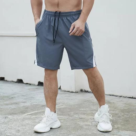 跃牌【跃LEAP-ACTIVE】系列夏季宽松透气拼接跑步运动短裤311 商品图3