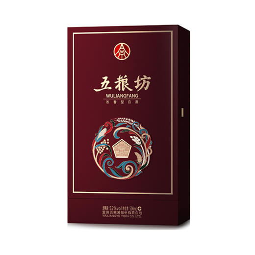 五粮坊酒·紫越52度浓香型白酒500ml*1瓶 商品图1