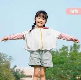 (包邮)shukiku儿童原纱防晒衣-斗篷款/口袋款（两种颜色） 商品图3