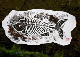 《有的鱼活着有的鱼不朽》鱼骨头鱼化石【自动发货：下单后，点击手机短信中收到的链接，即可获取文件下载的链接；如有任何问题，可添加客服微信hm33268获得帮助】