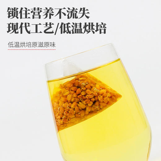 「50小袋！独立包装」黑苦荞茶50包三角包 火锅酒店用茶叶大凉山荞麦茶饮 商品图3