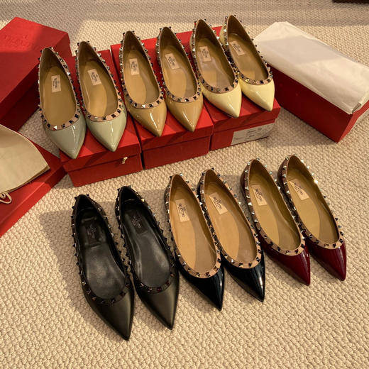 华伦天奴代购级别铆钉尖头gh 商品图7