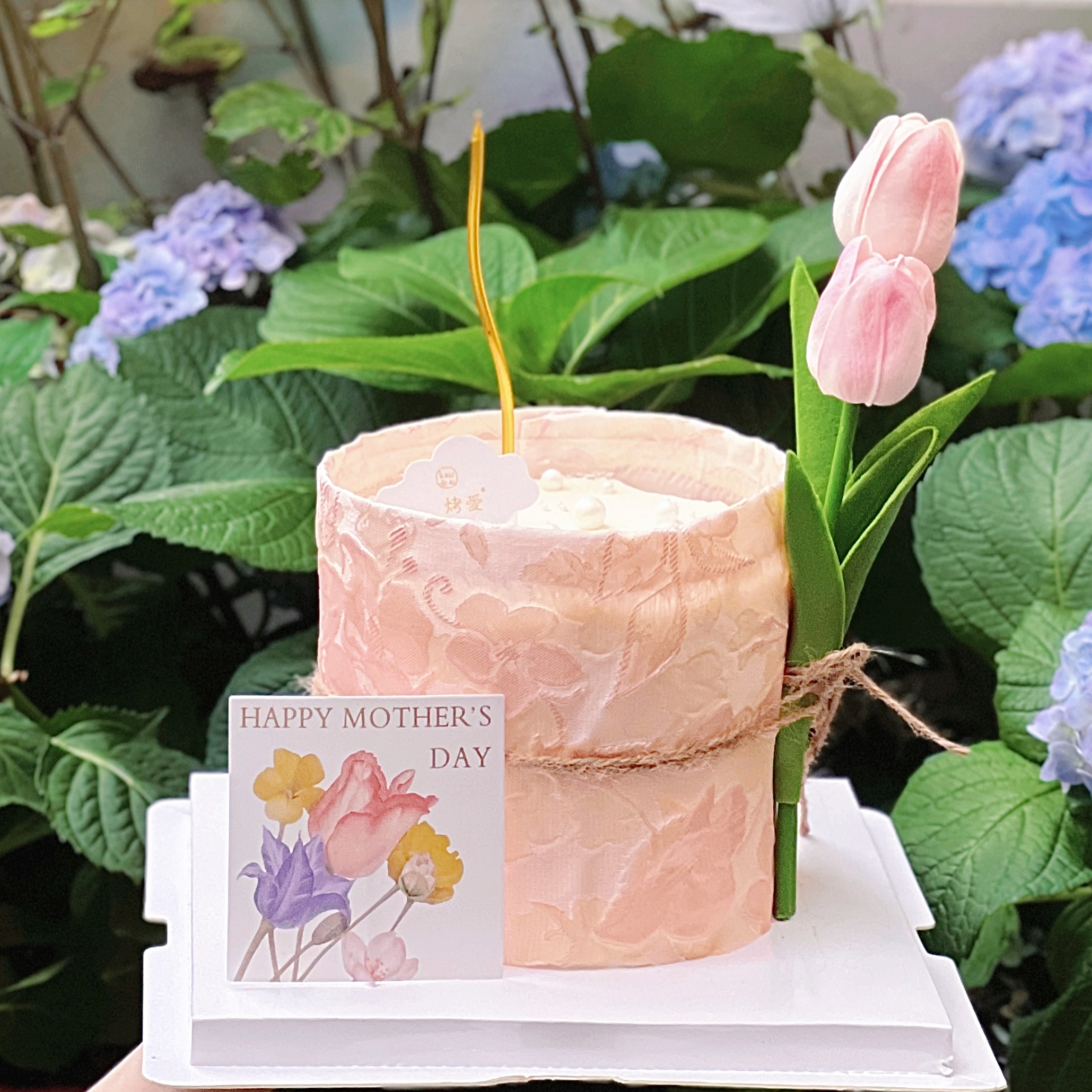 烤爱·生日蛋糕系列·郁金香蛋糕·母亲节 蛋糕·聚会生日节日【仅限深圳同城配送】