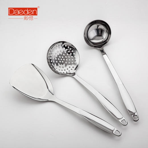 德国戴德 不锈钢一体成型厨具套装锅铲汤勺全套勺铲铲子厨房用品 商品图4