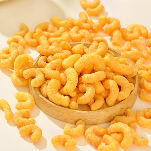 马来西亚FUNTUSS榴莲味/番茄味啤啤菓（膨化食品）50g-60g 甄选玉米丰富饱满口口咔吱 057598/057599 商品图1