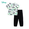 迪士尼童装男童满印T恤休闲九分裤套装夏季款米奇印花短袖两件套232T1490 商品缩略图8