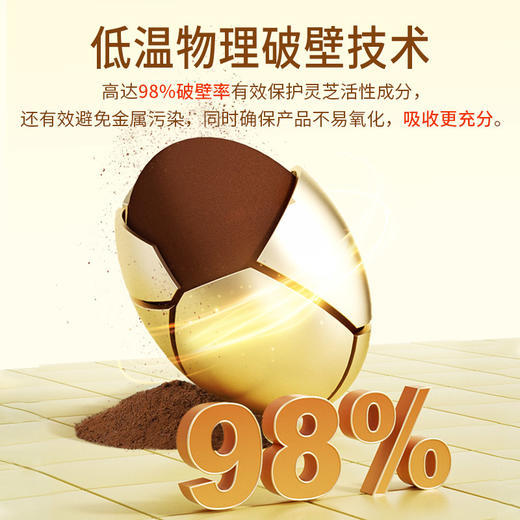 康恩贝破壁灵芝孢子粉礼盒 2g/袋*30袋 商品图4