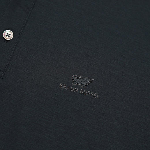 布兰施轻奢简约时尚男士POLO衫 商品图4