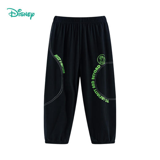 迪士尼童装男童防蚊裤夏季轻薄透气长裤巴斯光年运动休闲束脚裤子 商品图8