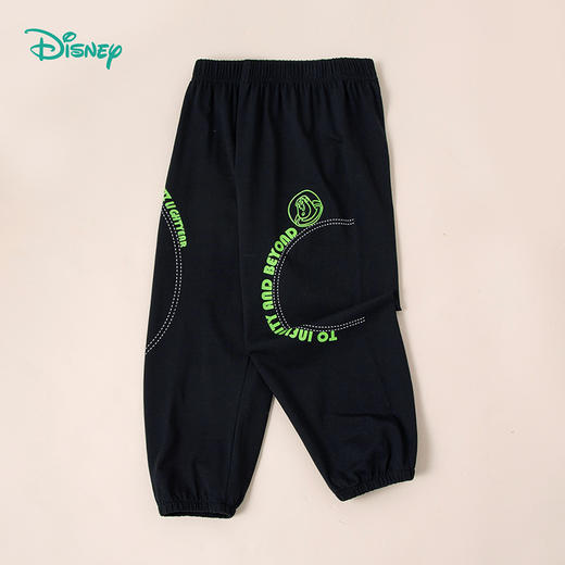 迪士尼童装男童防蚊裤夏季轻薄透气长裤巴斯光年运动休闲束脚裤子 商品图2