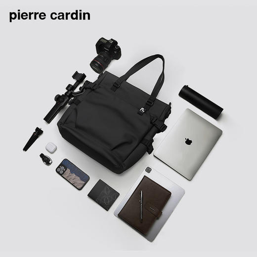 皮尔卡丹Energy系列多功能竖款公文包手提包男士 商品图9