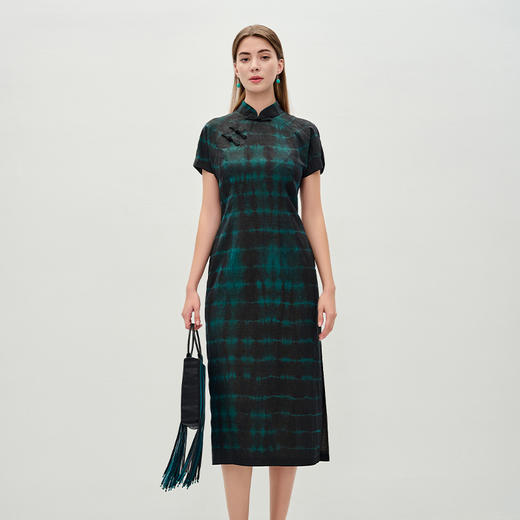 TANGY Collection/天意精品莨绸扎染连衣裙 商品图1