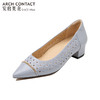 ARCHCONTACT安启美奈软底尖头镂空单鞋52735 商品缩略图1