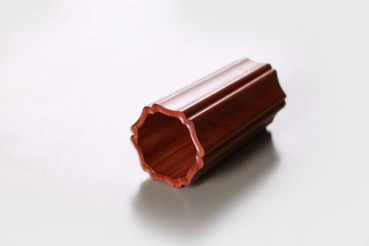 SDCC0074-1°非洲酸枝葵口笔筒 商品图6