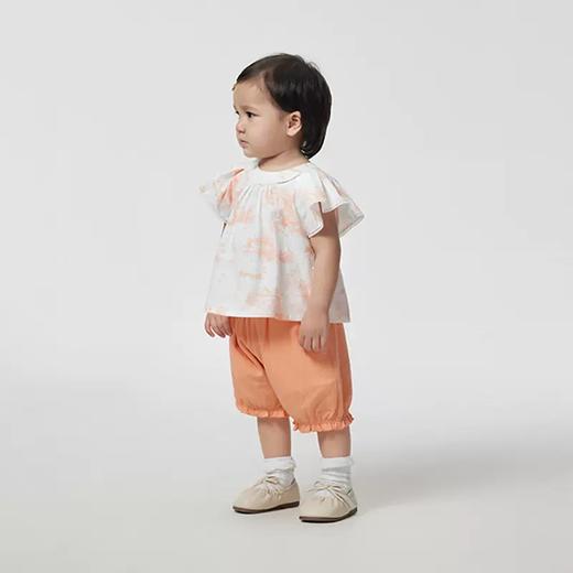 英氏-童衣类（夏）G3英梭衣裤套英氏白73CM 商品图1