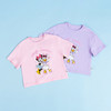 迪士尼童装女童米妮黛丝公主印花短袖俏皮甜美女孩T恤夏季新款 商品缩略图5